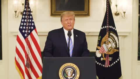 President TRUMP Video Message - Jan 07 - 2021