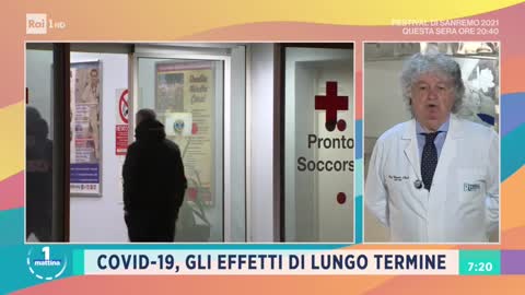 Prof. Umberto Tirelli ad Unomattina su RAI 1