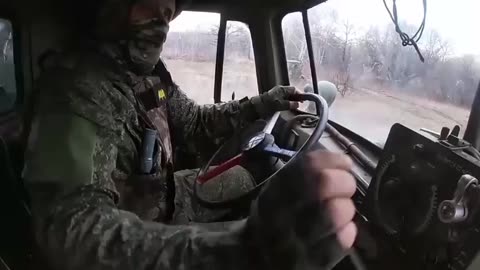 BM-21 Grad artillery units during fire missions