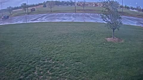 School surveillance video from April 2022 tornado in Andover, KS