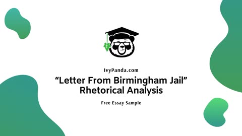 “Letter From Birmingham Jail” Rhetorical Analysis | Free Essay Sample