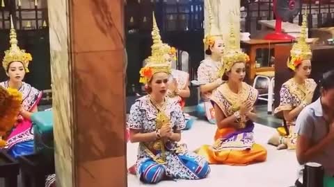 Thailand: traditioneller Tanz