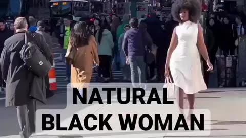 Natural black Woman