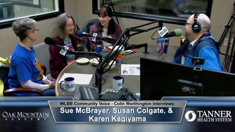 Community Voice 2/17/23 Guest: Guest: Sue McBrayer, Susan Colgate, & Karen Kagiyama