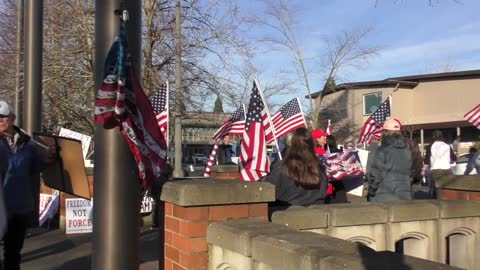 End the Mandates Protest Joe Kent Speech: Clark County, WA