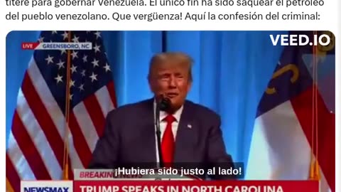 Trump about Venezuela