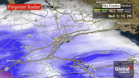 Winter storm, ice pellets to hit much of southern Ontario, Environment Canada warns