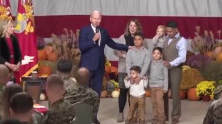 Biden Tells Boy To "Go Steal A Pumpkin"