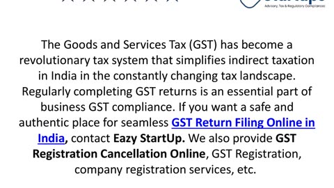 What Is GST Return Filing?
