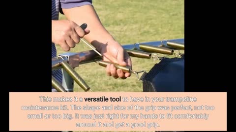 Watch Full Review: SANJOIN Trampoline Spring Pull Tool (T-Hook)
