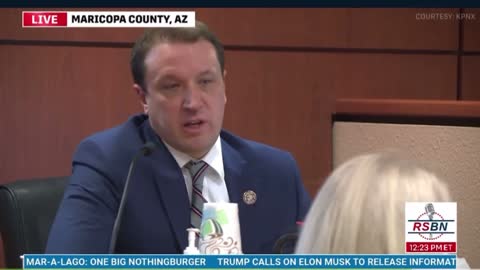 Co-Elections Director Scott Jarrett evades answering question on whether or not there was disruptions in the 2022 Arizona Midterm elections