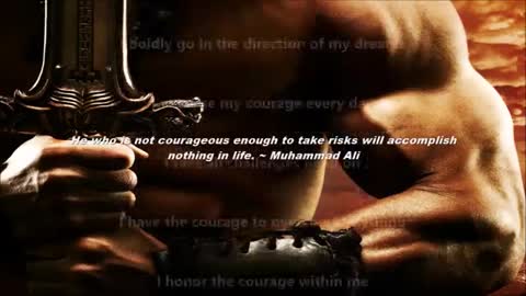 Strength & Courage Subliminal (Audio + Visual)