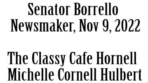 Wlea Newsmaker, November 9, 2022, Senator Borrello