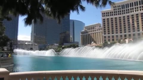 The Bellagio fountain (las Vegas)