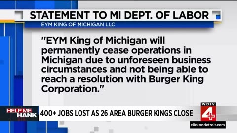 Burger King Declares Bankruptcy!