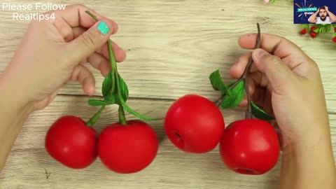 How to Make Fake fruits And Vegetables|Realtips4|Entertainment|2024|