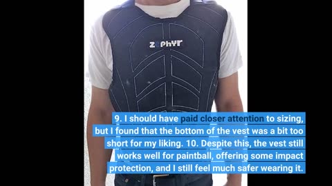 Customer Reviews: Maddog Padded Paintball & Airsoft Chest Protector