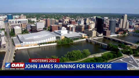 John James running for U.S. House