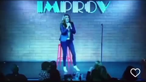 Comedian Collapses after saying 3x vaxxed and Jesus loves her