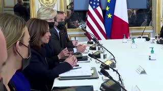 U.S., France to 'work together and renew the focus' -VP Harris