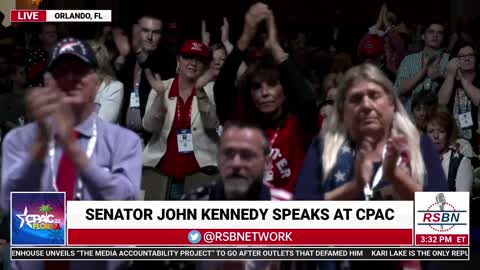 Senator John Kennedy speaks at CPAC (suomeksi tekstitetty)