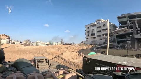 תיעוד: לוחמי צוות הקרב של גדוד 601 בקרב פנים מול פנים נגד מחבלי חמאס