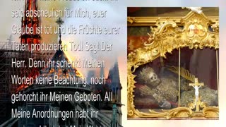 Das sagt der Herr zur unheiligen Kirche und ihren Nachfolgern 🎺 Die Trompete Gottes