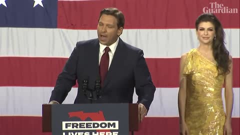 Florida is where woke goes to die' Republican Ron DeSantis re-elected as governor