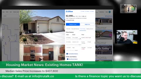 Housing Market News: Existing Homes Sales TANK!
