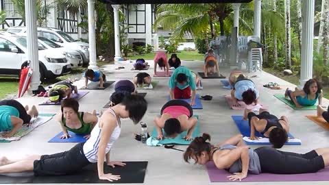 Happy Yoga Malaysia - Outdoor Yoga