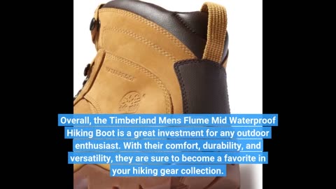 Real Feedback: Timberland Men's Flume Mid Waterproof Hiking Boot
