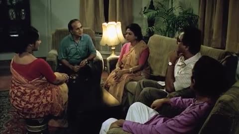 বাঙালির আড্ডা in movie 'Agantuk' (1991) by Satyajit Ray