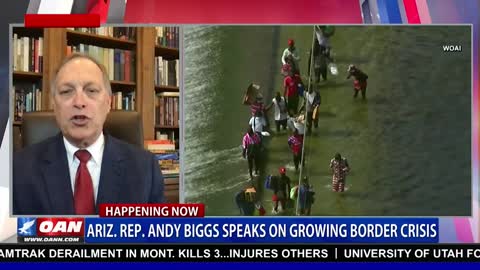 Ariz. Rep. Andy Biggs Weighs in on Del Rio migrant crisis