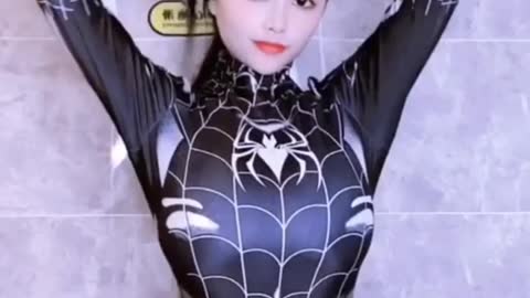 Cute Asian spider girl | Asian 😍