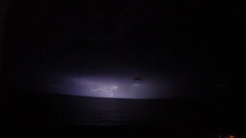 Intense Lightning Storm