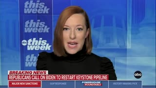 Psaki Snaps During Live Interview While Being Grilled on the Energy Crisis