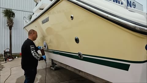 Day in the life of a Detailing Business: Episode Detailing a Boat in Gulf Shores
