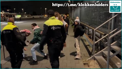 Unnessesary Dutch Police violence