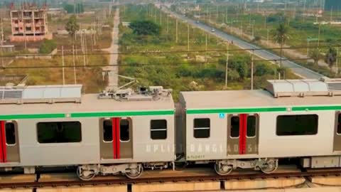 First Metro Rail In Bangladesh