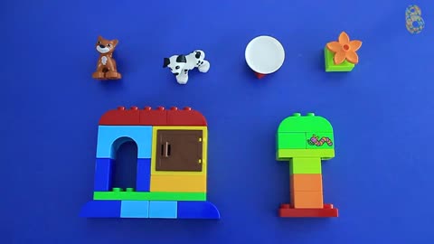 Learning how to Build and Rebuild with Lego Duplo Creative Play Toys