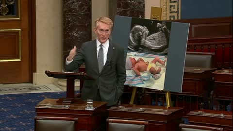 Lankford Defends Life During Senate Floor Speech