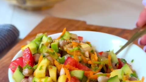 "Savory Twist: Exploring the Delightful Fusion of Boiled Peanuts in a Refreshing Salad Bowl"