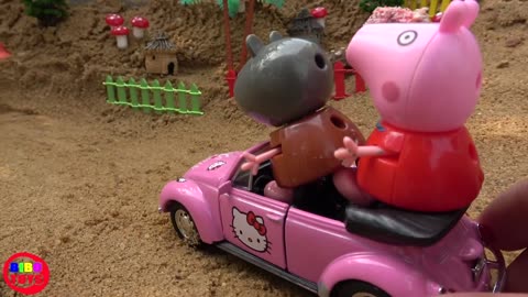 Fire Truck Rescue Peppa Pig Story by BIBOTOYS