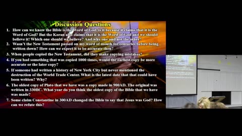 Session 5: Proving the Bible is Accurate - Part I