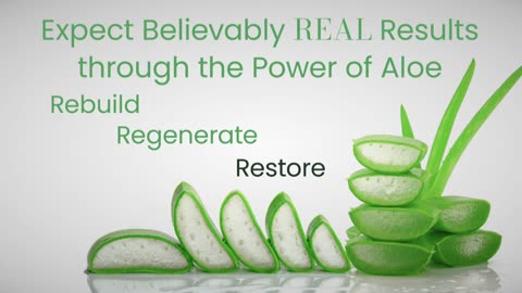 Experience the power of Aloe Vera health and wellness products