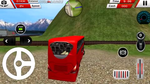 Euro Coach Bus Driving - Offroad Bus Driver Simulator - Android GamePlay