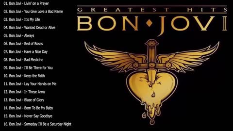BON JOVI GREATEST HITS FULL ALBUM