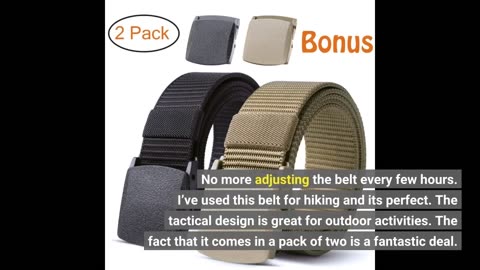 JUKMO Tactical Belt, Military Hiking Rigger 1.5 Nylon Web Work Belt with  Heavy Duty Quick Release Buckle : : Sports & Outdoors