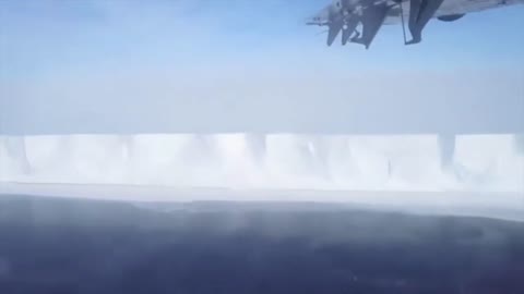 A Bird's Eye View Of The Antarctic Ice Wall