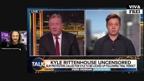 Pompous Prick Piers Morgan GETS SCHOOLED By Kyle Rittenhouse! Viva Clips